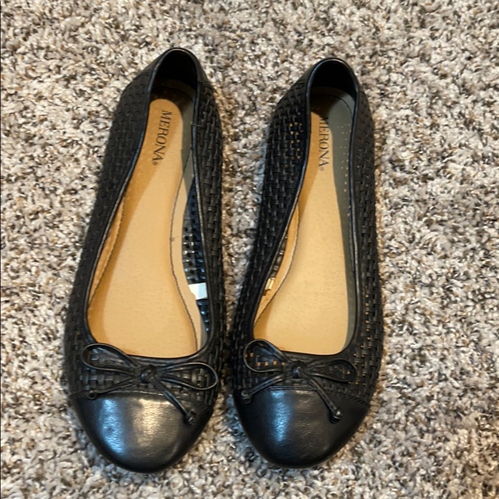 Black flats